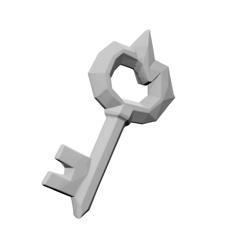 an image of a key on a white background