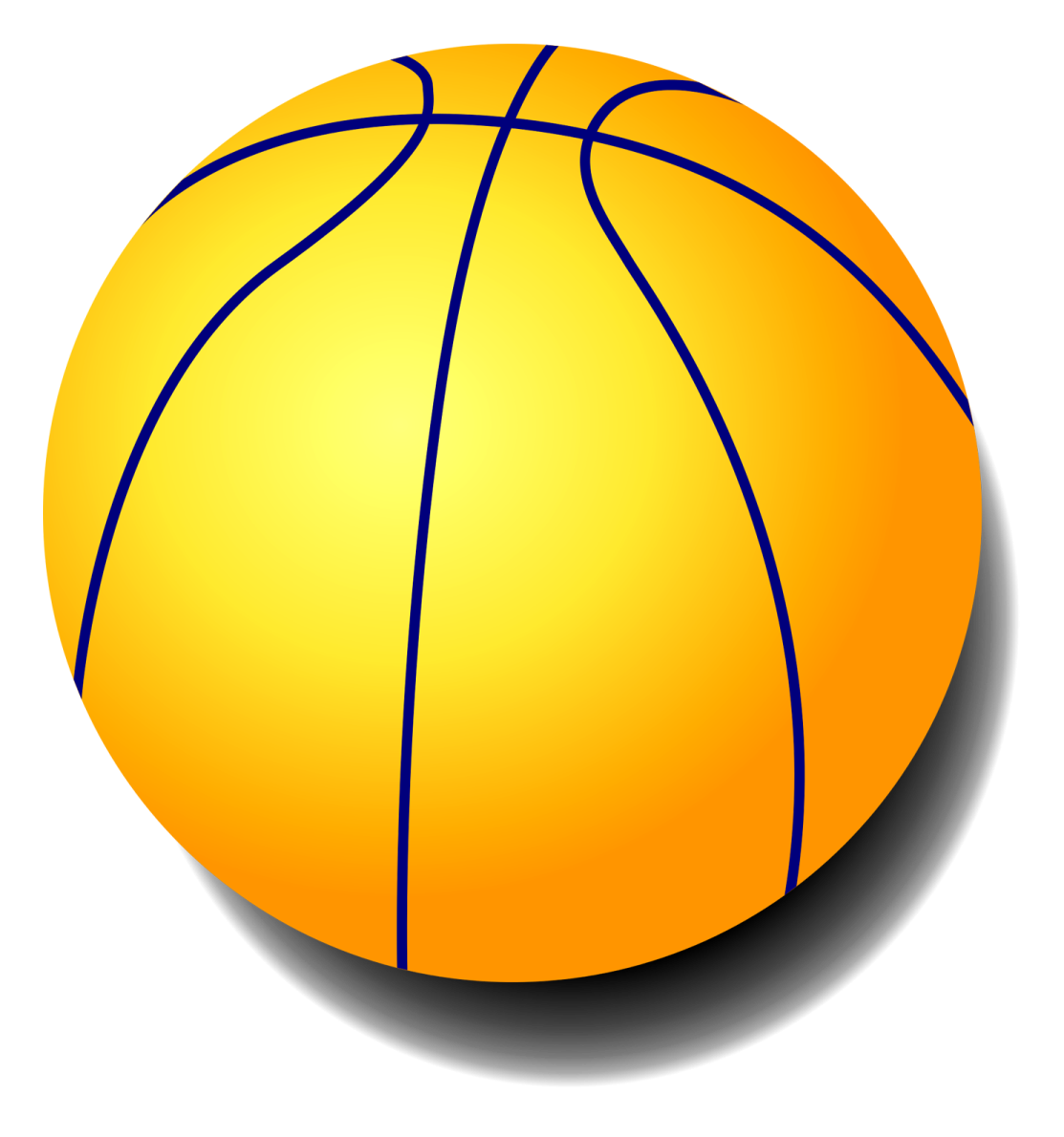 a basketball ball on a white background