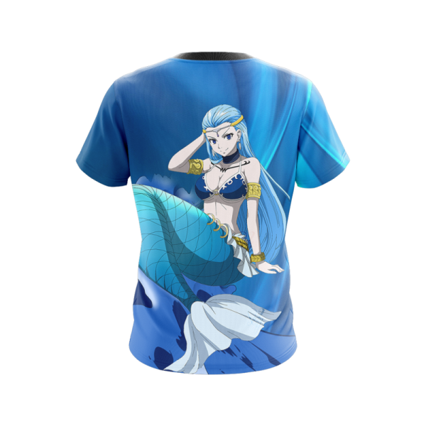 a woman's t - shirt with an image of a mermaid on it