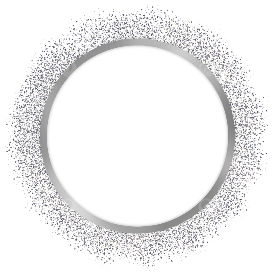 a circle made out of small dots