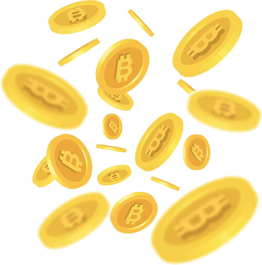 a pile of gold coins