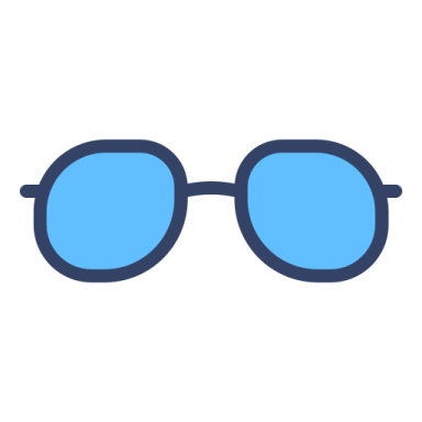 a pair of glasses