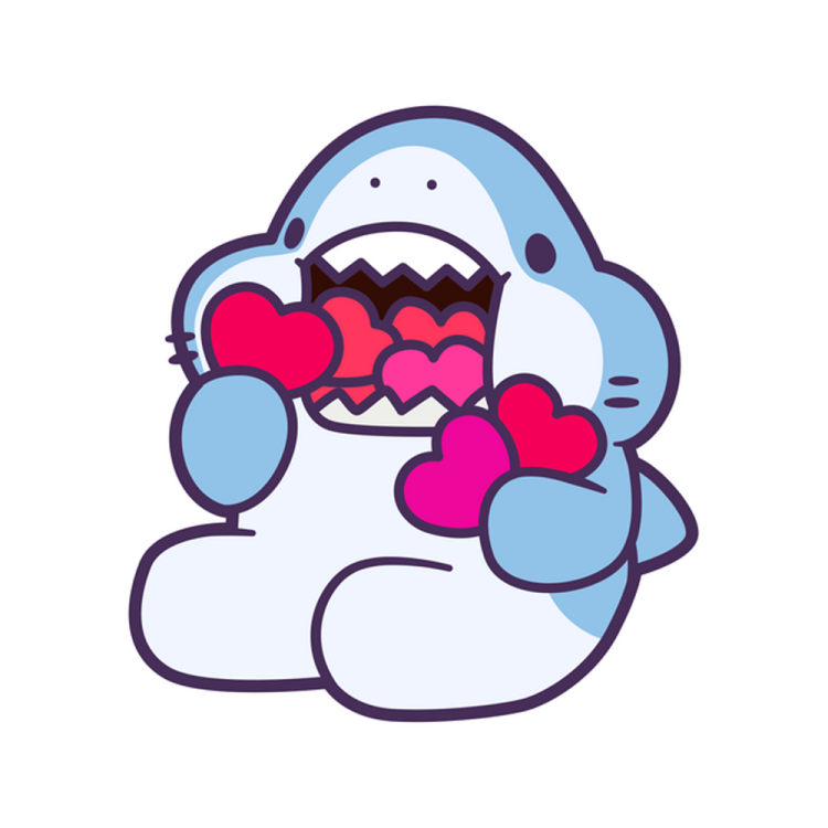 a cartoon character holding a heart in his hands