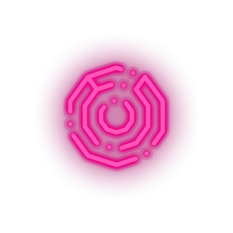 an image of a pink circle on a white background
