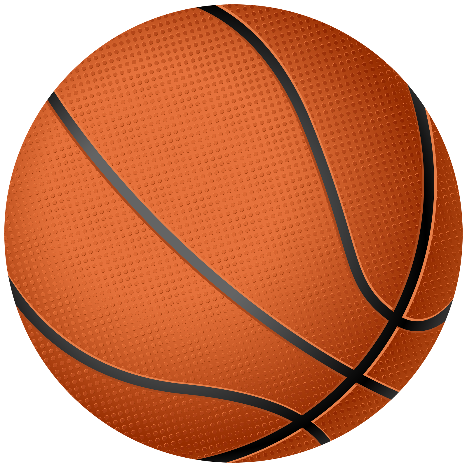 a basketball ball on a white background
