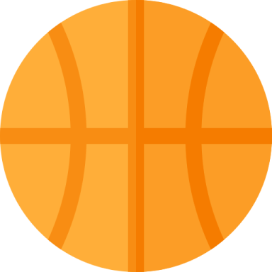 a basketball ball on a white background