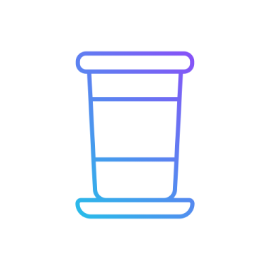 a glass of water icon