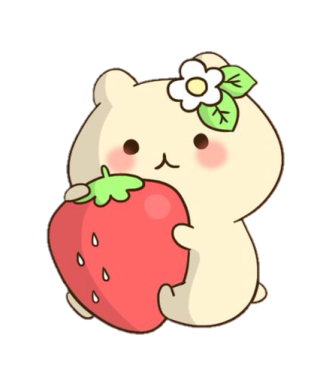 a white cat with an apple in its mouth