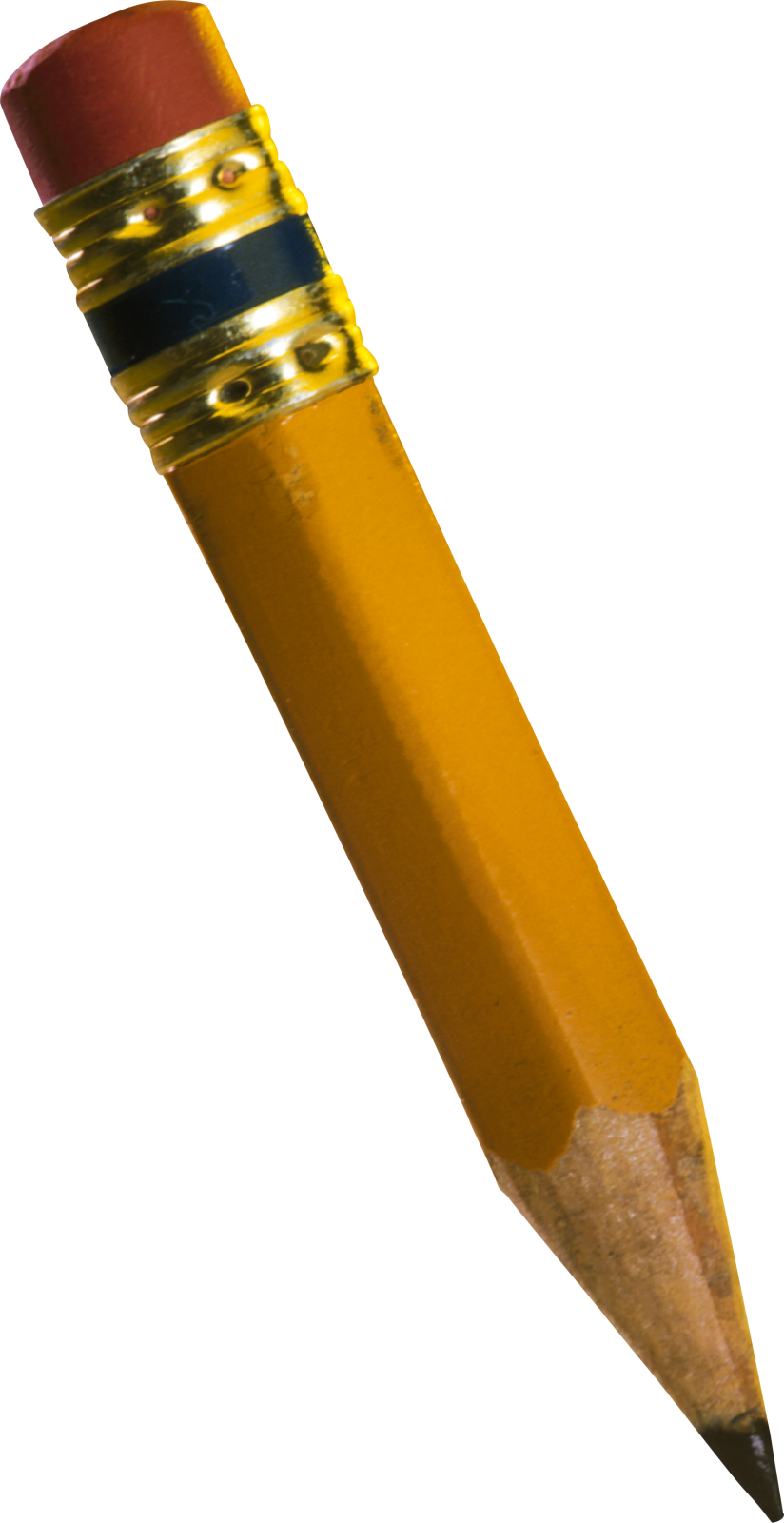 a pencil with an eraser on it