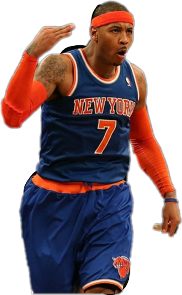 a drawing of a basketball player wearing an orange headband
