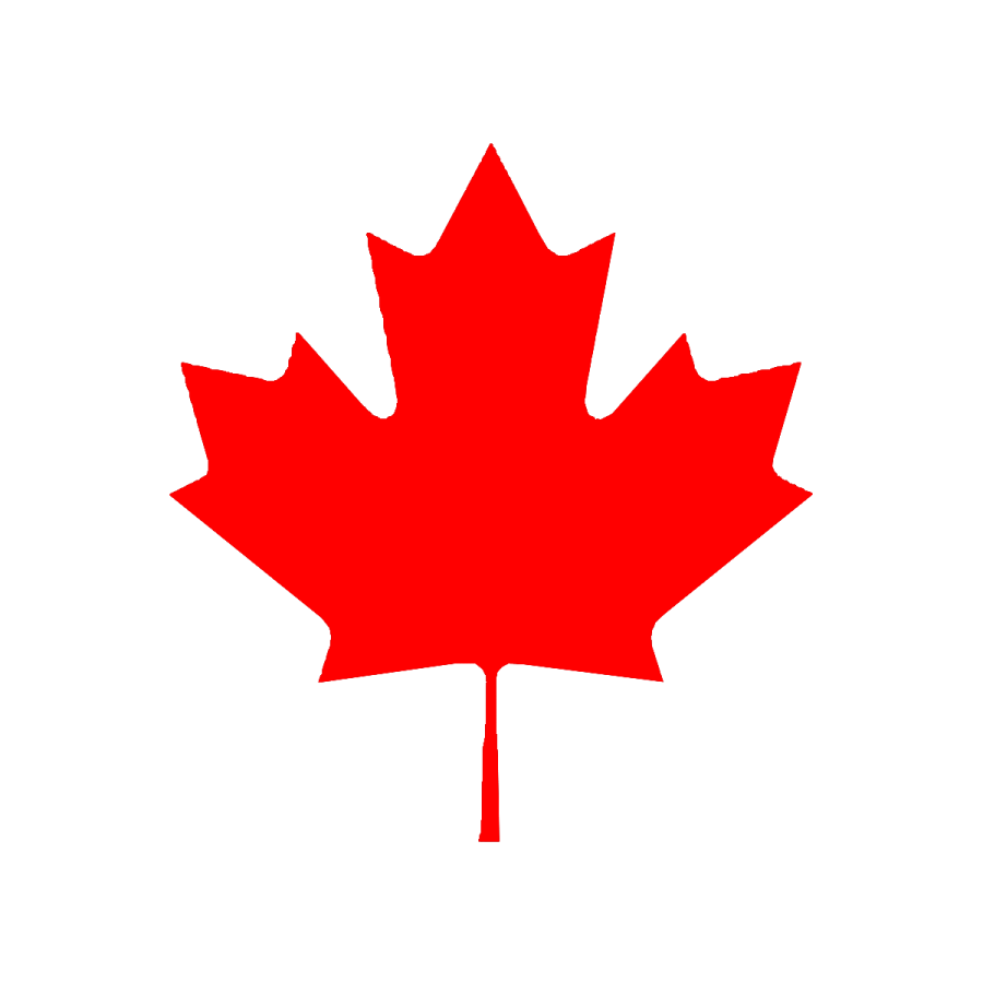a red maple leaf