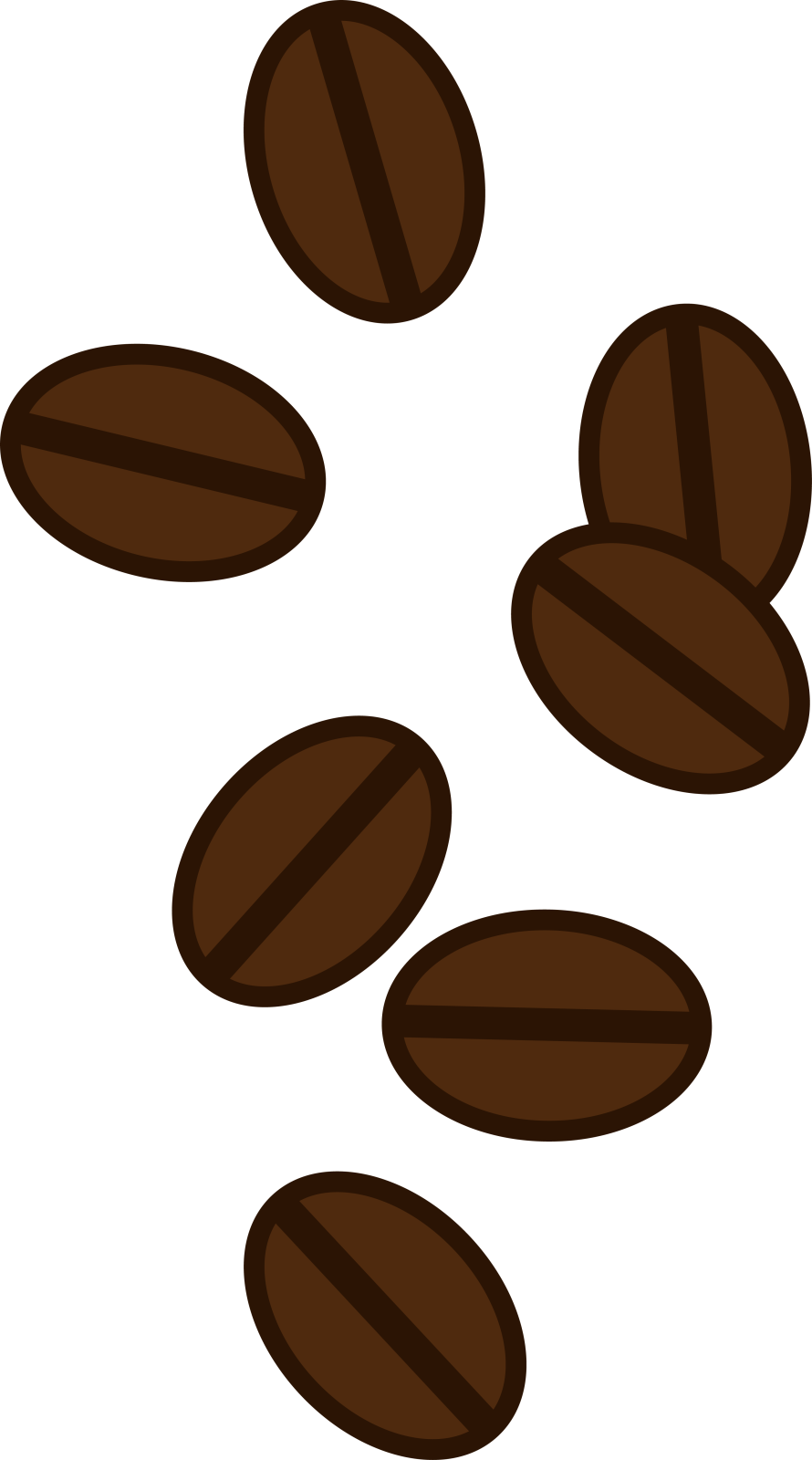 a pile of coffee beans