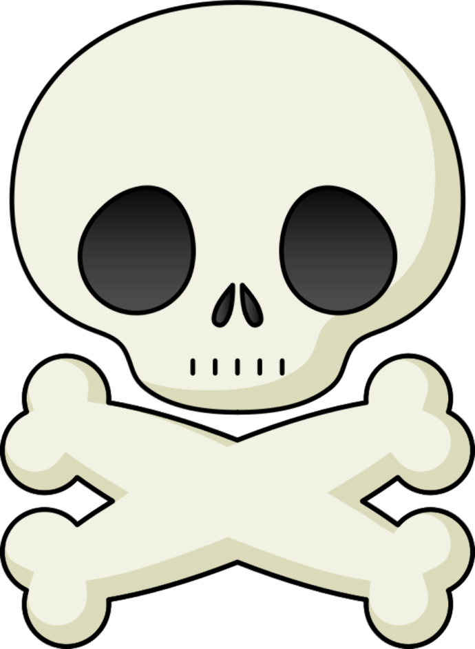 a skull and crossbone