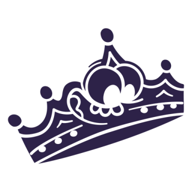 a crown on a white background