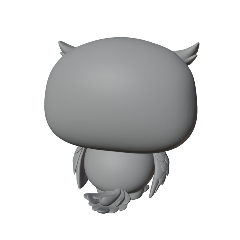 a grey cat sitting on top of a white surface
