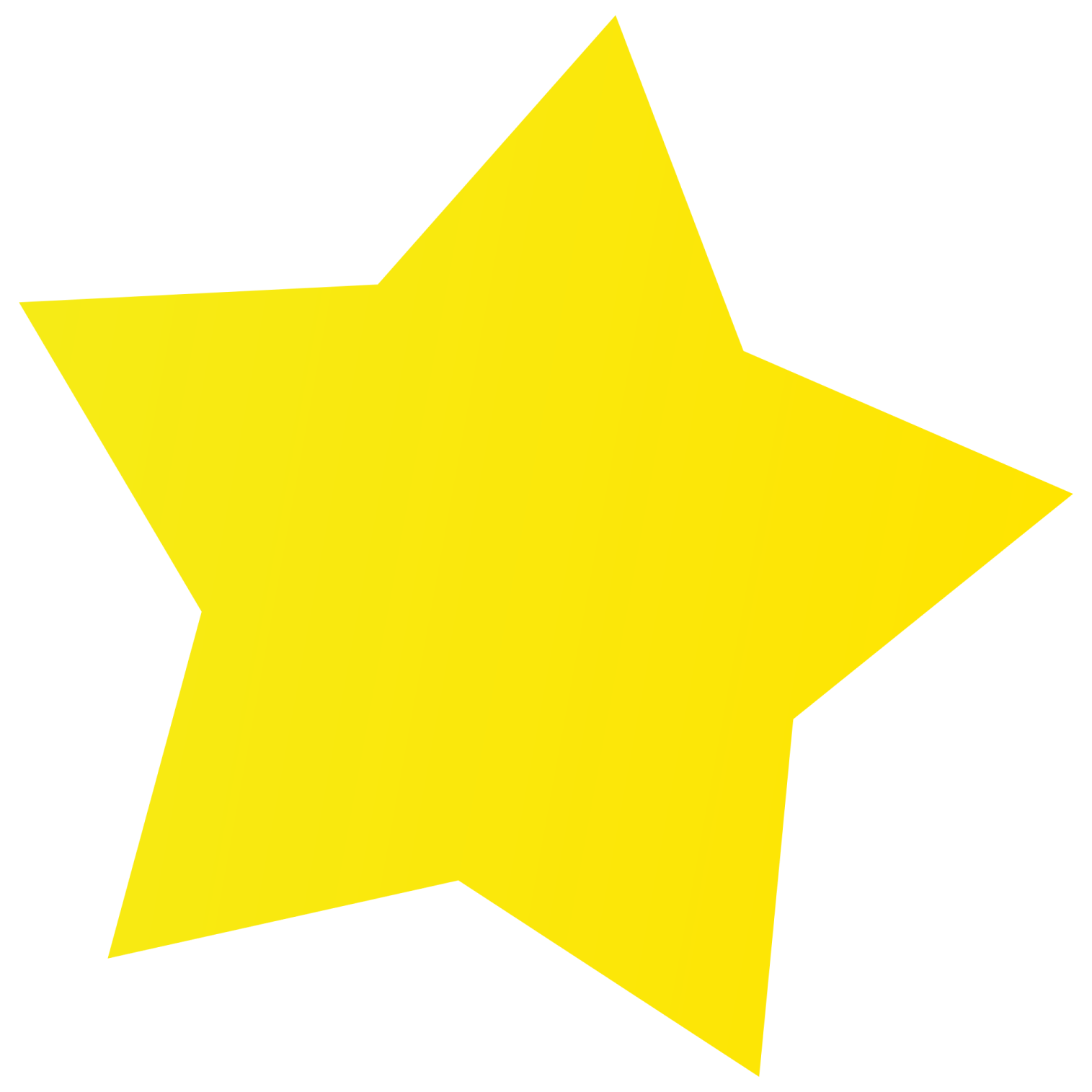 a black star on a white background