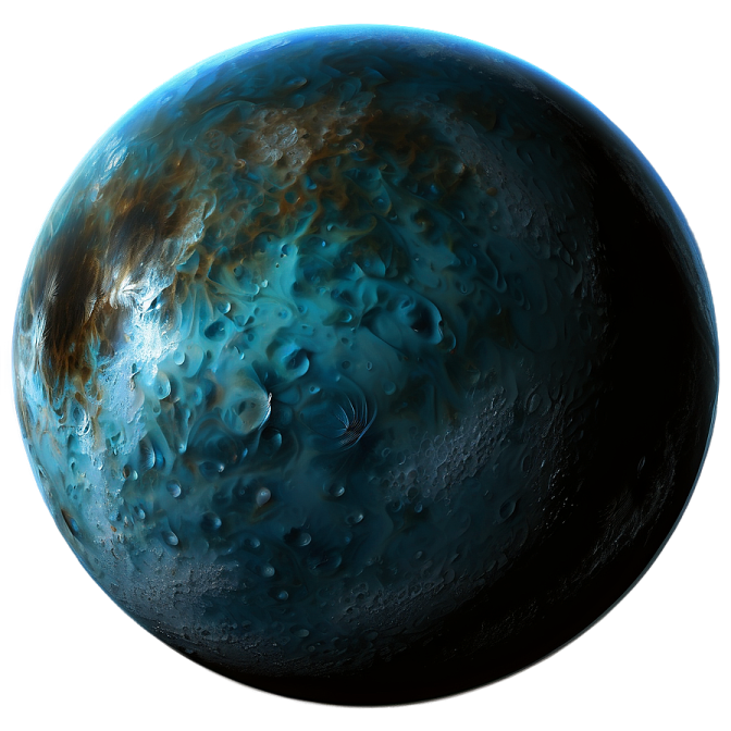 an image of the moon with a white background