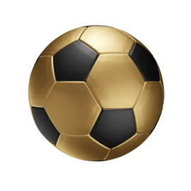 a soccer ball on a white background