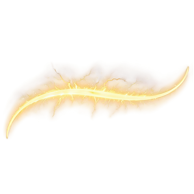 a white background with an orange and yellow line
