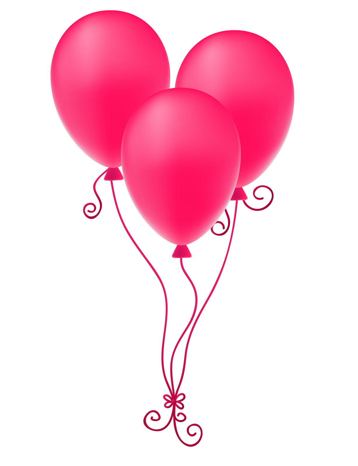 a bunch of pink balloons