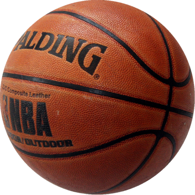 a basketball ball on a white background