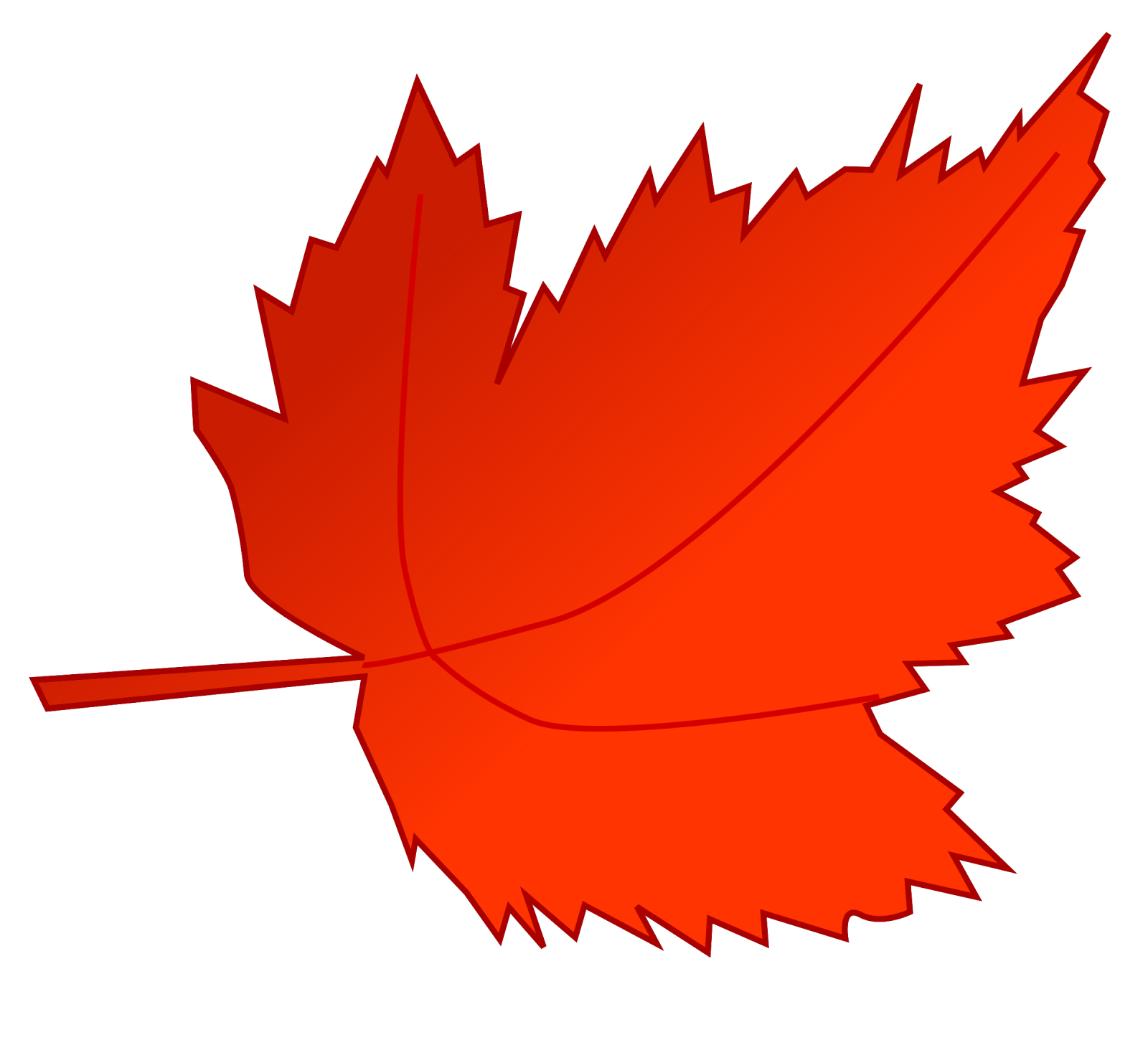 a red maple leaf