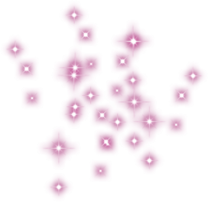 pink stars on a white background