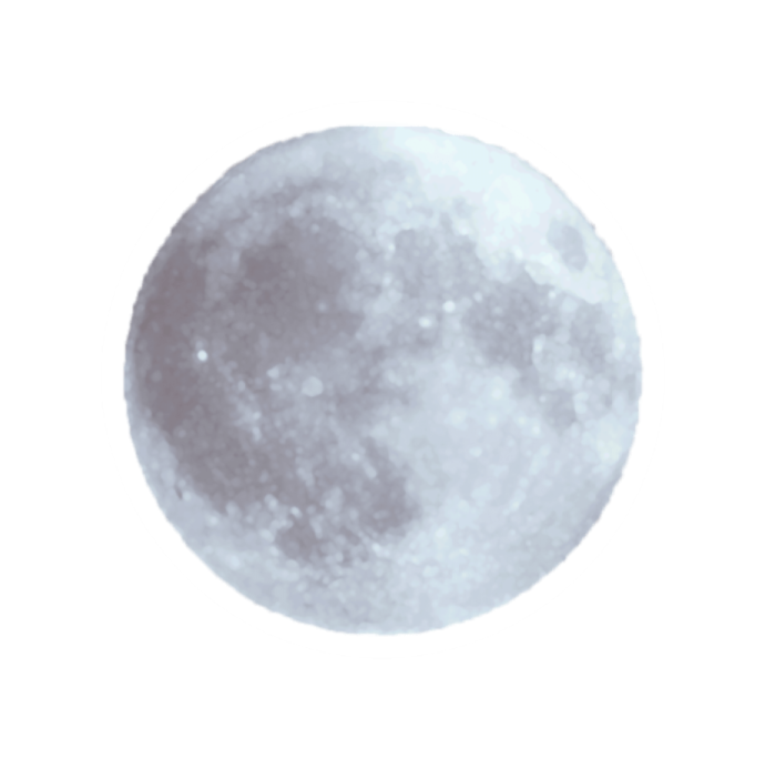 the full moon is shown in this image