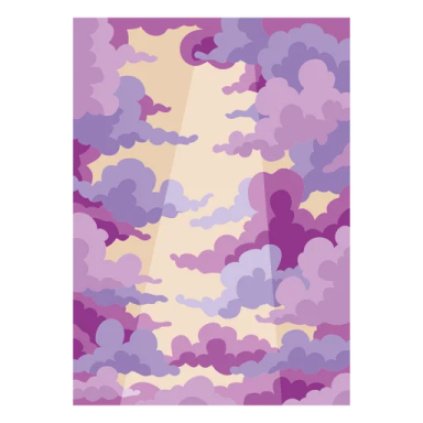 a purple camouflage camo pattern on a white background