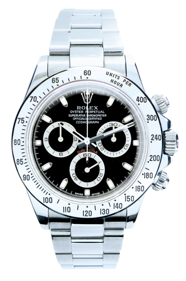 a watch on a white background