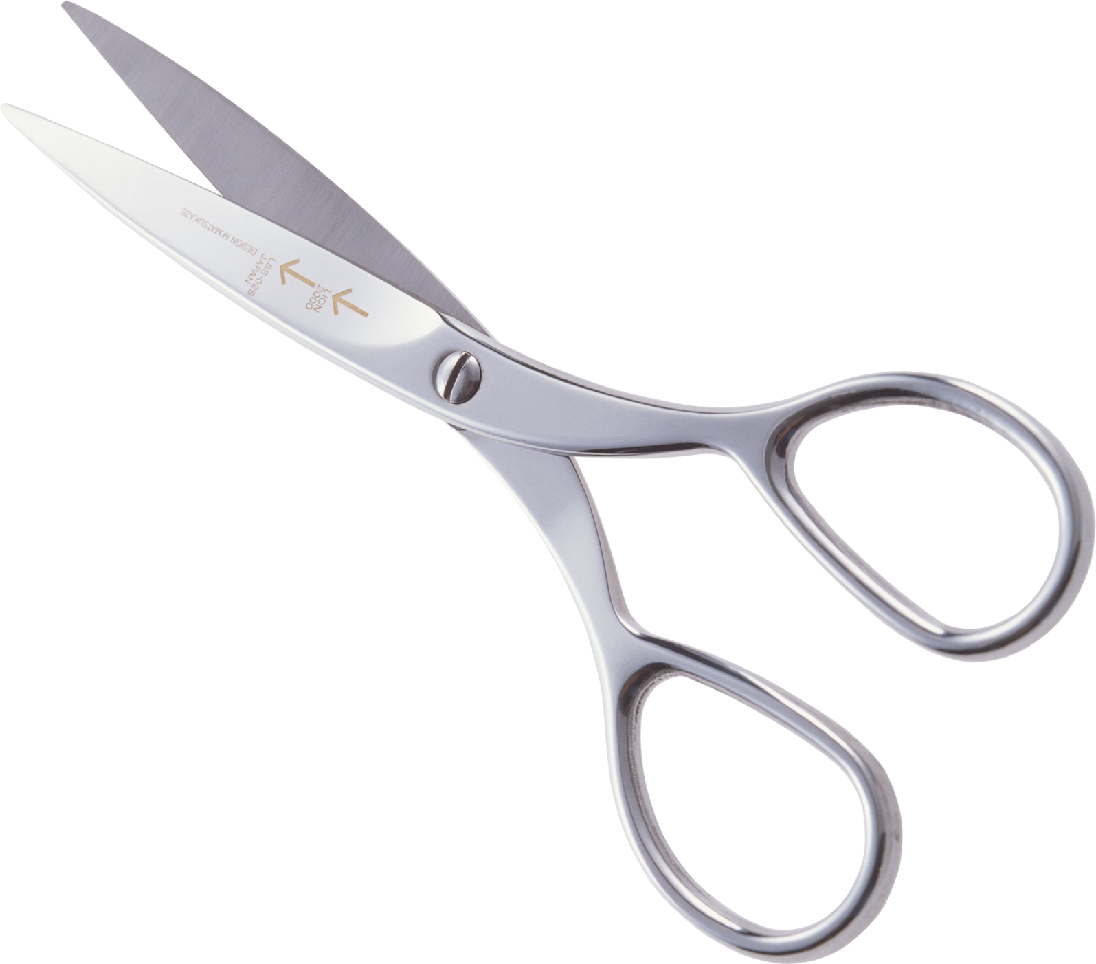 a pair of scissors on a white background