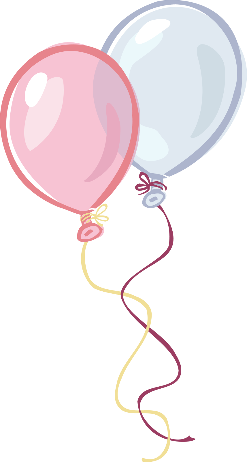 a bunch of balloons on a white background