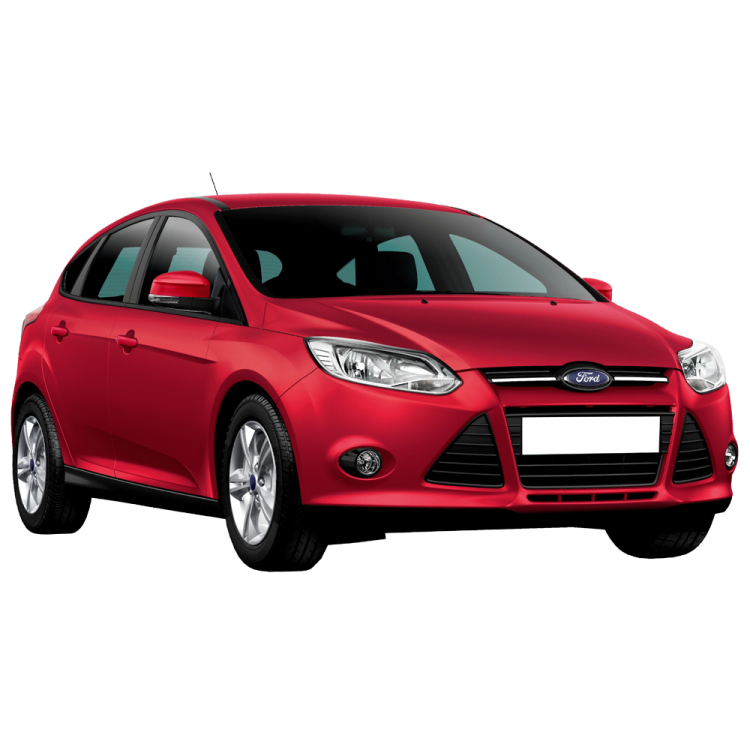 a red ford focus