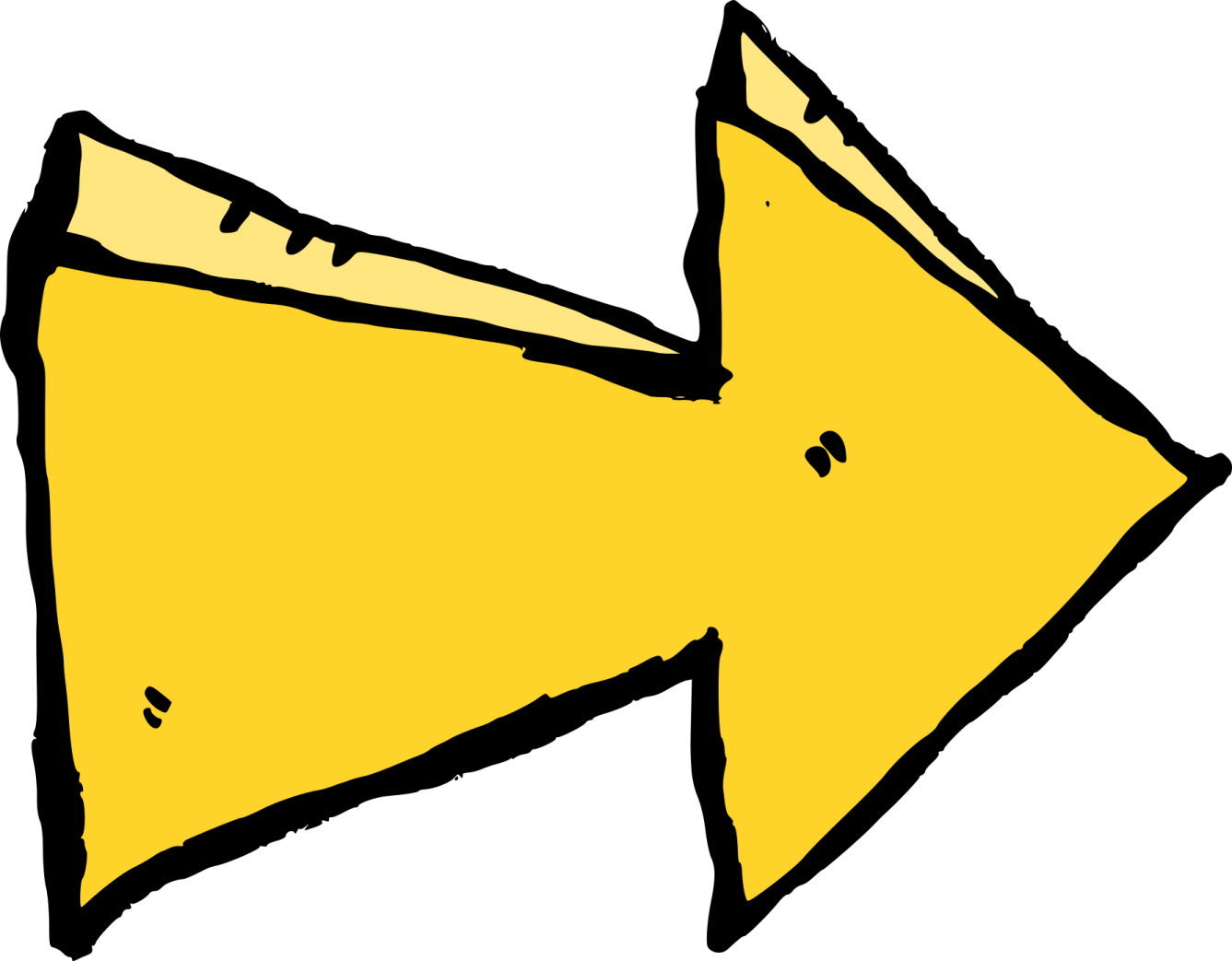 a yellow arrow