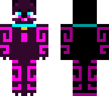 an image of a pixel figure with different colors