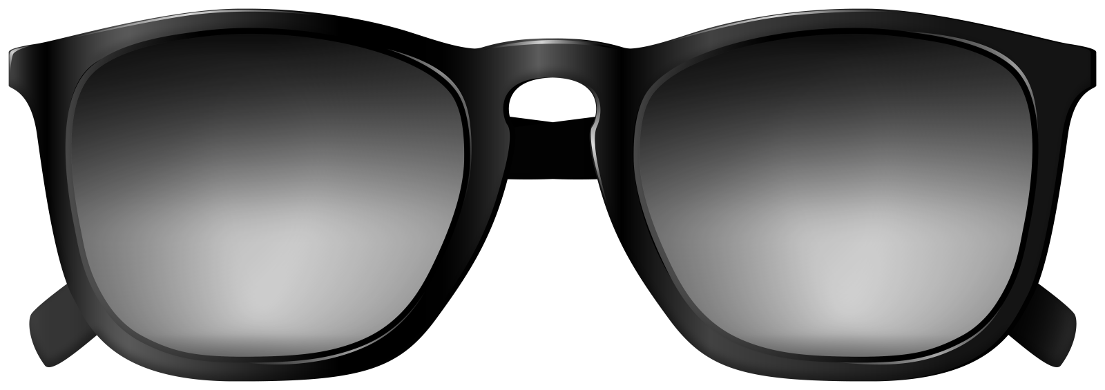 a pair of sunglasses on a white background