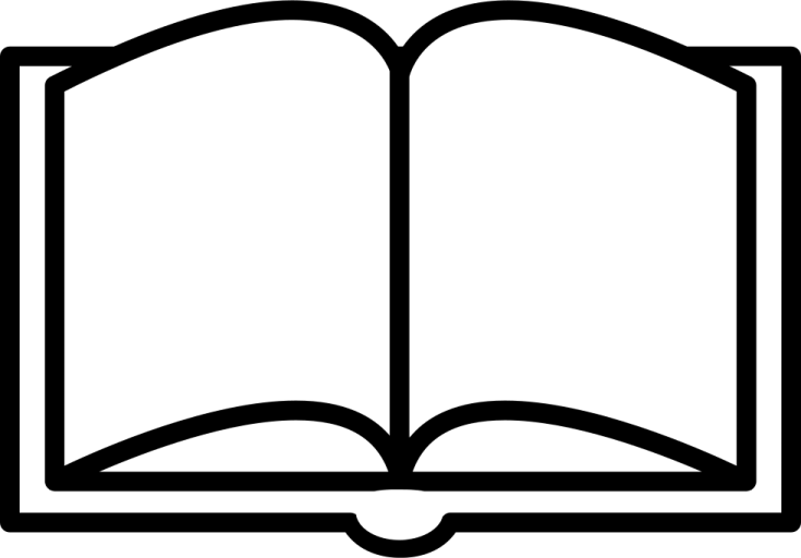 an open book icon