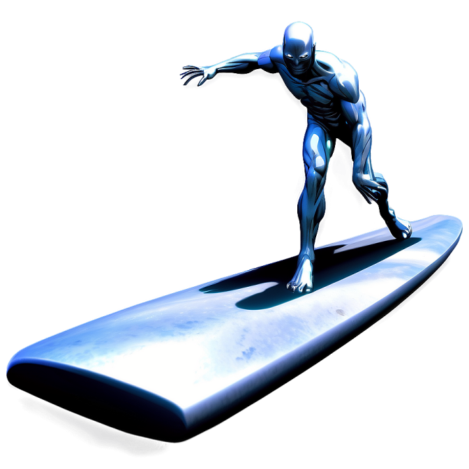 a man on a surfboard