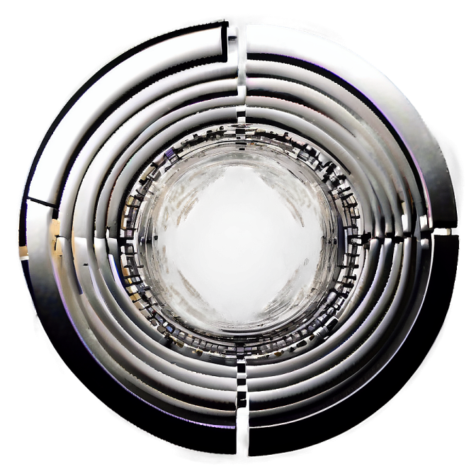 an image of the inside of a circular object