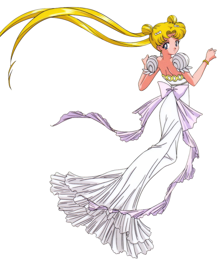 a drawing of a woman in a white dress
