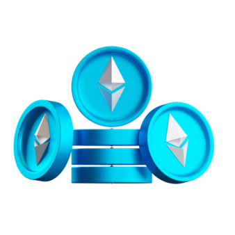 an image of three blue arrows with one arrow pointing up