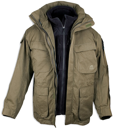 a men's military jacket
