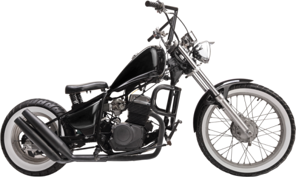 an image of a motorcycle on a white background