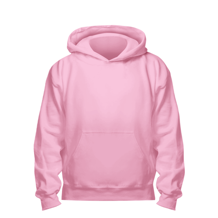 a child's pink hoodie