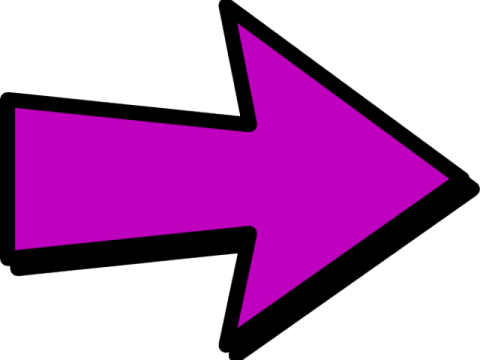 a purple arrow pointing up to the right
