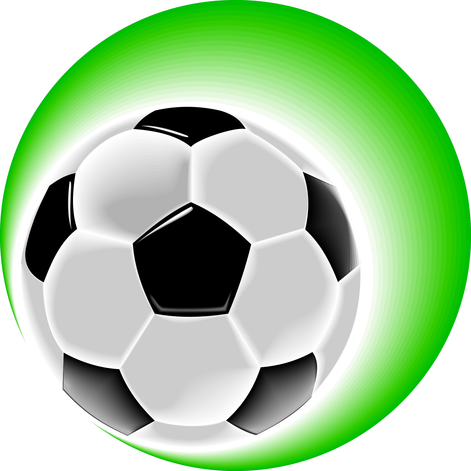 a soccer ball on a white background