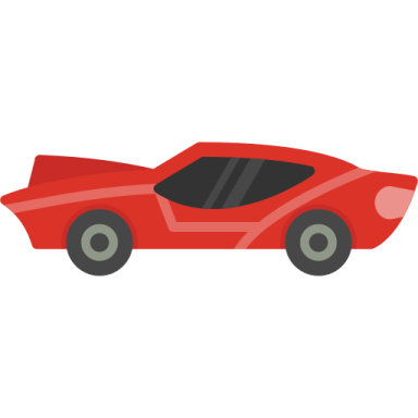 a red sports car