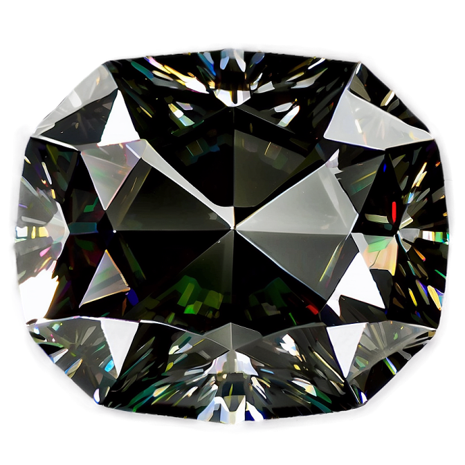 a black diamond on a white background