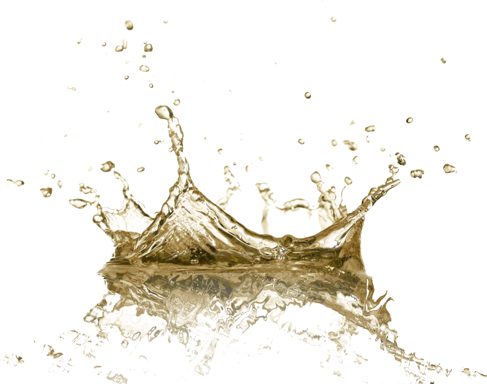 water splashing on a white surface