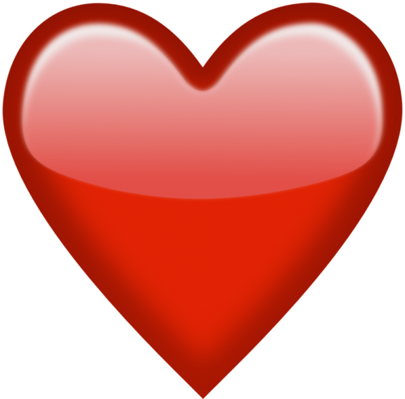 a red heart